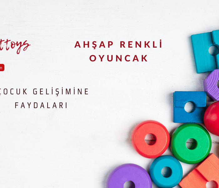 ahsap renkli oyuncak