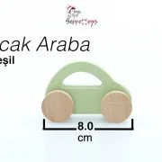 Geppettoys Oyuncak Araba Ahşap Renkli