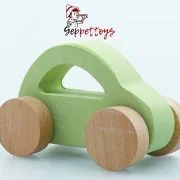 Geppettoys Oyuncak Araba Ahşap Renkli