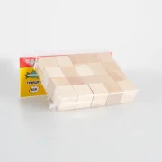 Geppettoys Ahşap Küp – Naturel Yapı ve El Sanatları