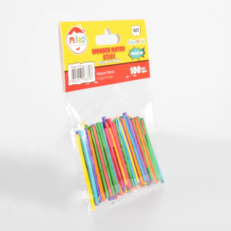Geppettoys Ahşap Çubuk Kibrit Çöpü