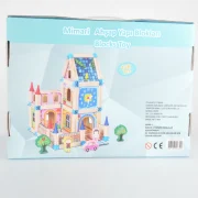 Geppettoys Ahşap 128 Parça Mimari Yapı Blokları