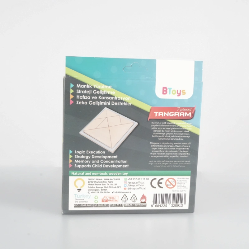Geppettoys Ahşap Tangram