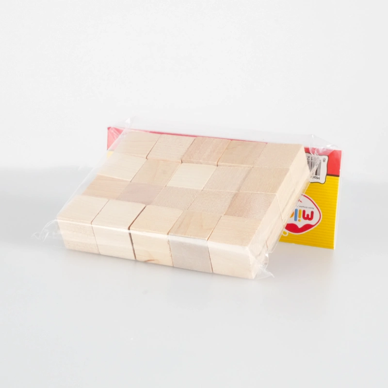 Geppettoys Ahşap Küp – Naturel Yapı ve El Sanatları