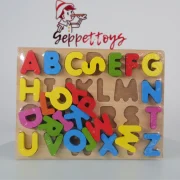 Ahşap Alfabe Bul-Tak