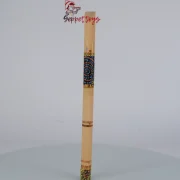 Etnik Desenli Doğal Ahşap Flüt